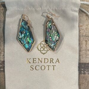 Kendra Scott Abalone Shell Earrings